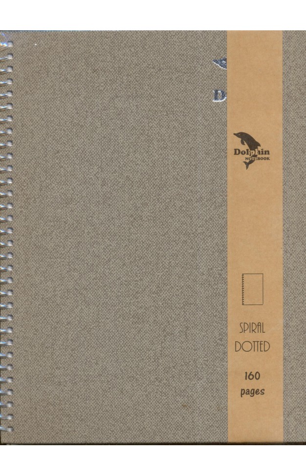 DIARY SPIRFIL DOTTED BIG ( A-5 )